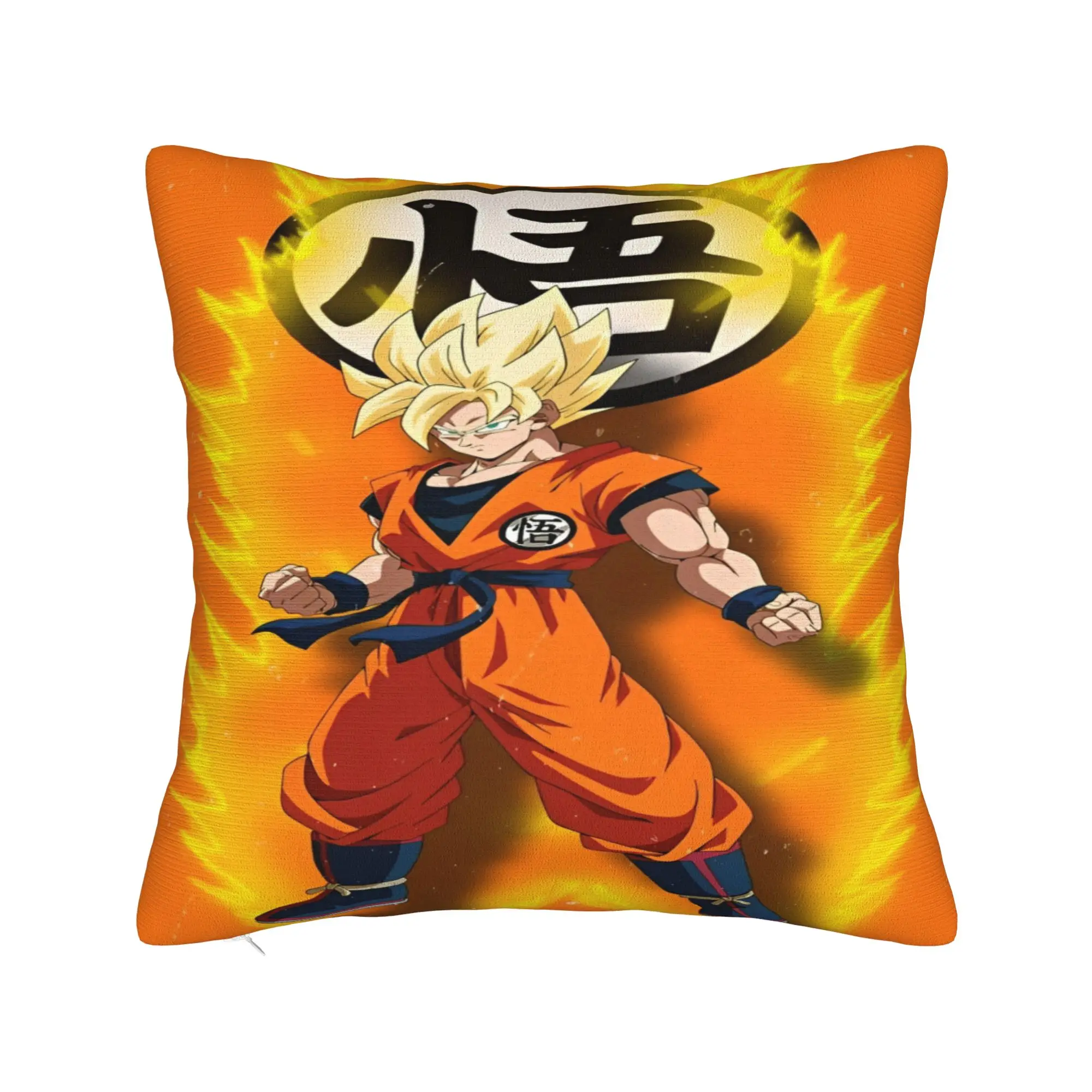 Pillow Cover Anime D-Dragons B-Balls (14)  Vintage Pillow Case For Office Car Home Decor Pillowcases