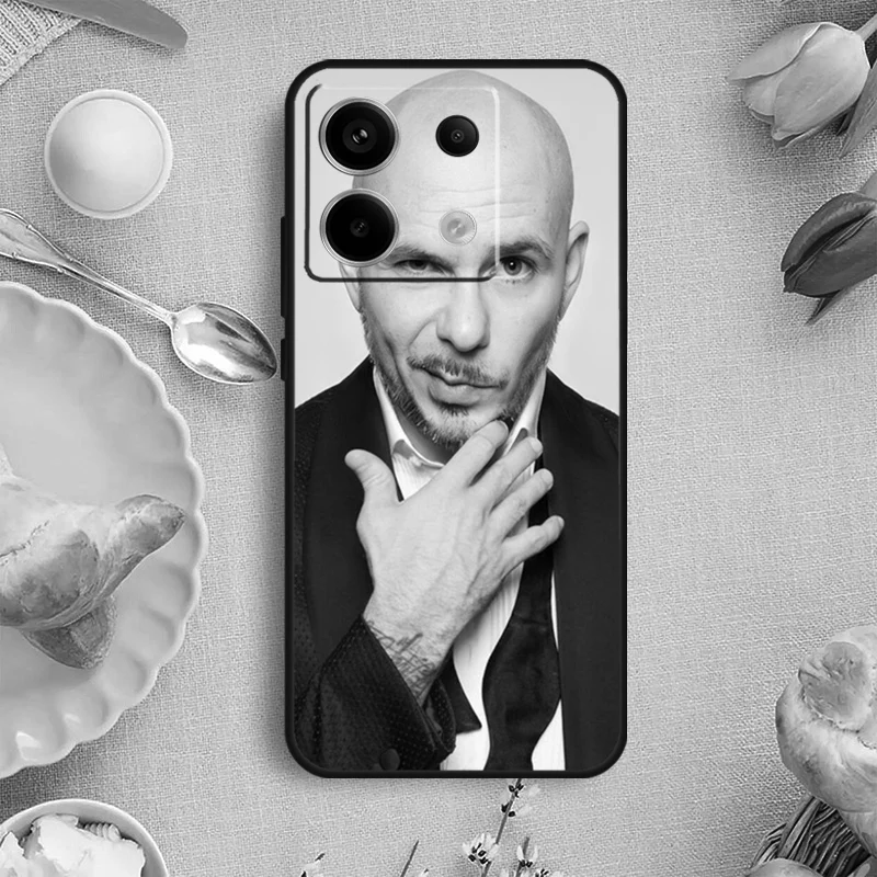 Mr Worldwide Says To Live Laugh Love Case For Xiaomi Redmi Note 12 11 9 10 13 Pro Plus 9S 10S 11S 12S Redmi 12 10 C 9C 13C Cover image 4