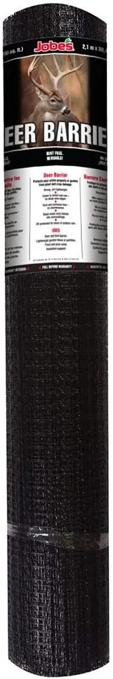 

Deer Barrier Fencing, 7 ft x 100 ft, Black - Durable Garden Protection for Deer Control