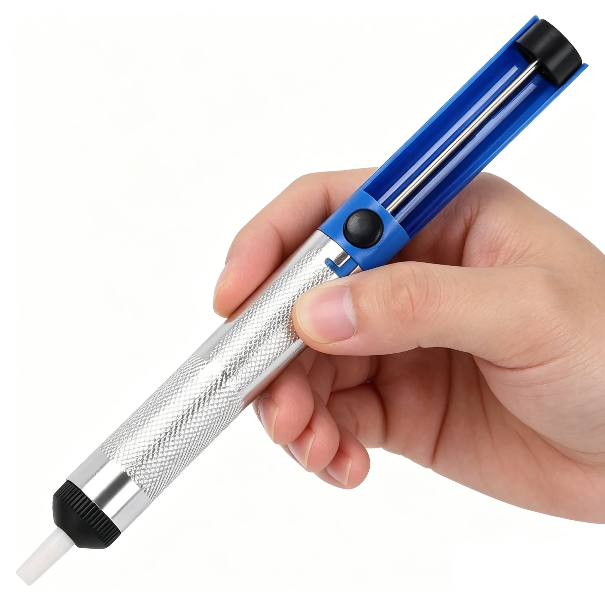 Aluminum Metal Desoldering Pump Suction Tin Gun Soldering Su