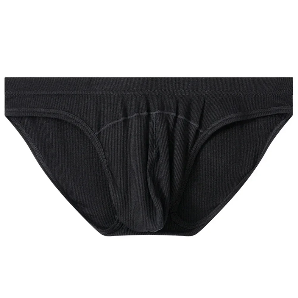 Underwear Men Threaded Low Waist U Convex Pouch Breathable Briefs Summer Quick-Drying underpants men Bikini Slip Homme panties