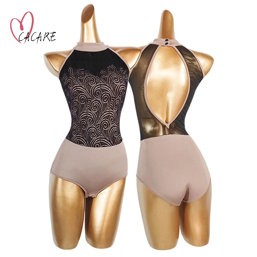 Dance Wear Tops Bodysuit for Ballroom Dance Competition Dresses Waltz Dresses Standard Flamenco Costume Samba Body Costume 0752