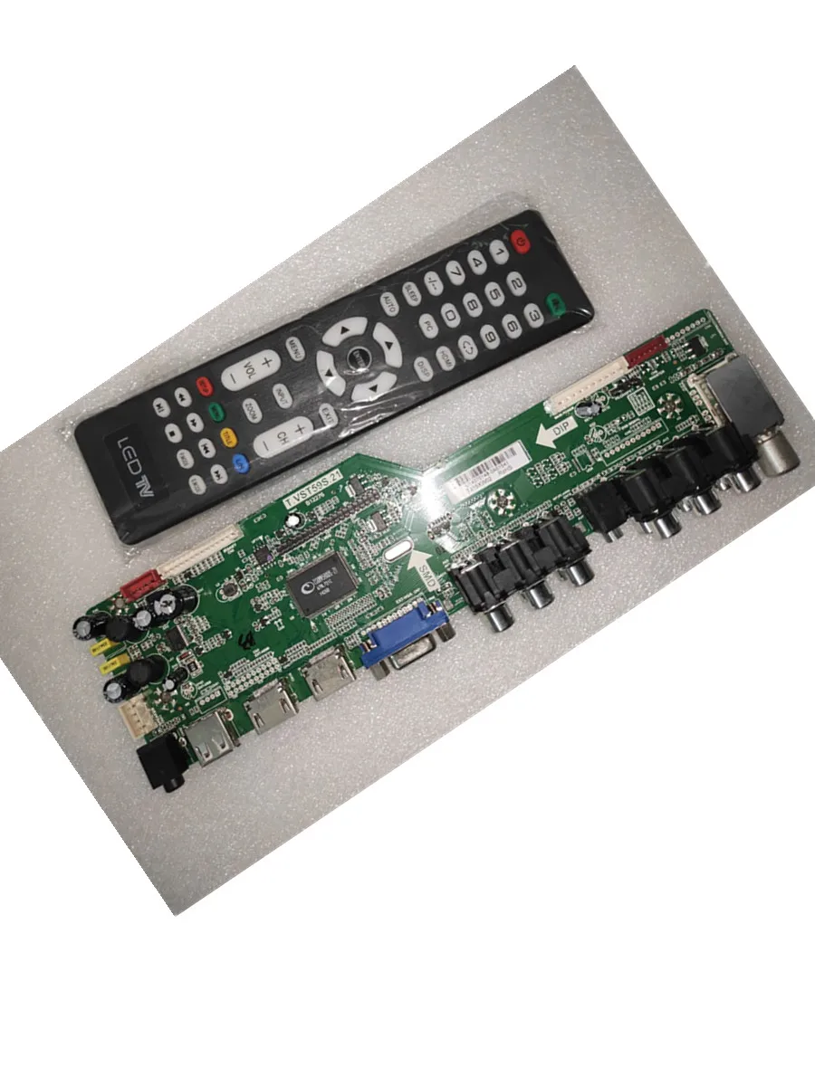 شحن مجاني! T.VST59S.21 العالمي LCD TV اللوحة متعددة الوظائف واجهة HD AV متوافق مع شاشات LCD مختلفة