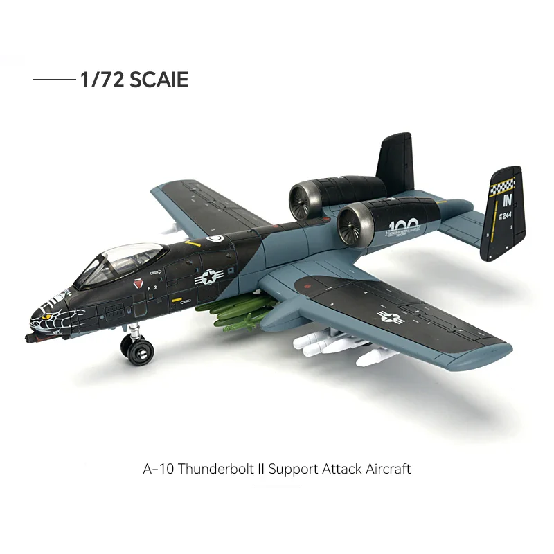 

1/72 A-10 Thunderbolt II Warthog Plane Model Plastic Airplane Model Building Kits Toys Adult Assembly Model Planes Gift