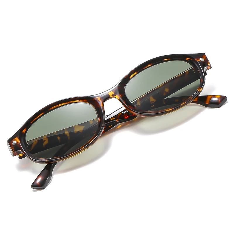 Candy Color Brand Outdoor Eyewear Fashion Oval Sunglasses Women 2024 Mi Nail Design New Stylish Trendy UV400 Protection Shades