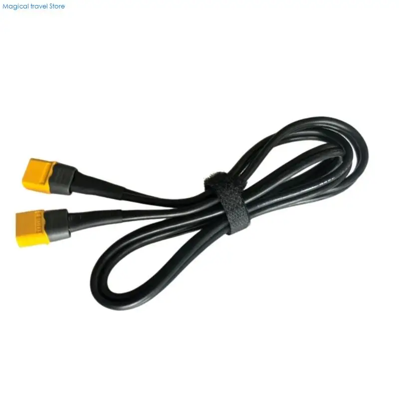 N2UB XT60 Male To Male Adapter Cable Cord 12AWG For Electric Motor And Battery Pack