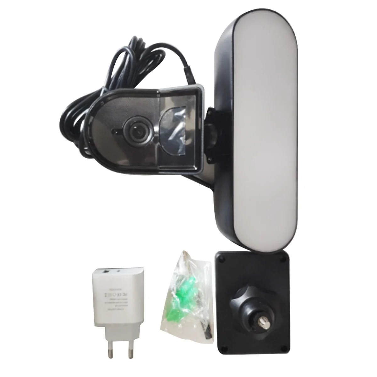 

Tuya WiFi Camera Garden Wall Lamp Security Cameras Outdoor IP65 PIR Smart Detection Sensor Light Alarm EU Plug