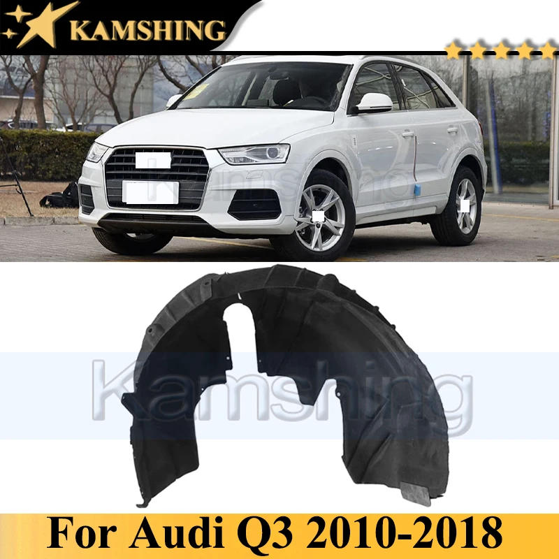 

Передний подкрылок Kamshing для Audi Q3 2010-2018, внутренняя облицовка крыла, передний брызговик 8U0821171D 8U0821172D