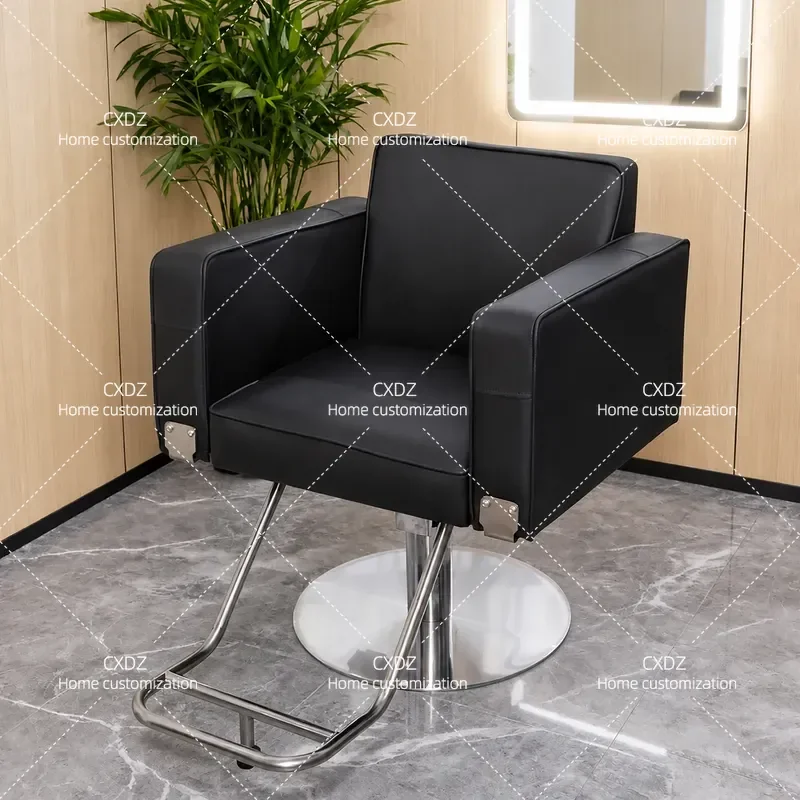 Hair salon special barber chair High-end hair salon chair Beauty perm and dyeing seat Hair salon chair Stool lifting and