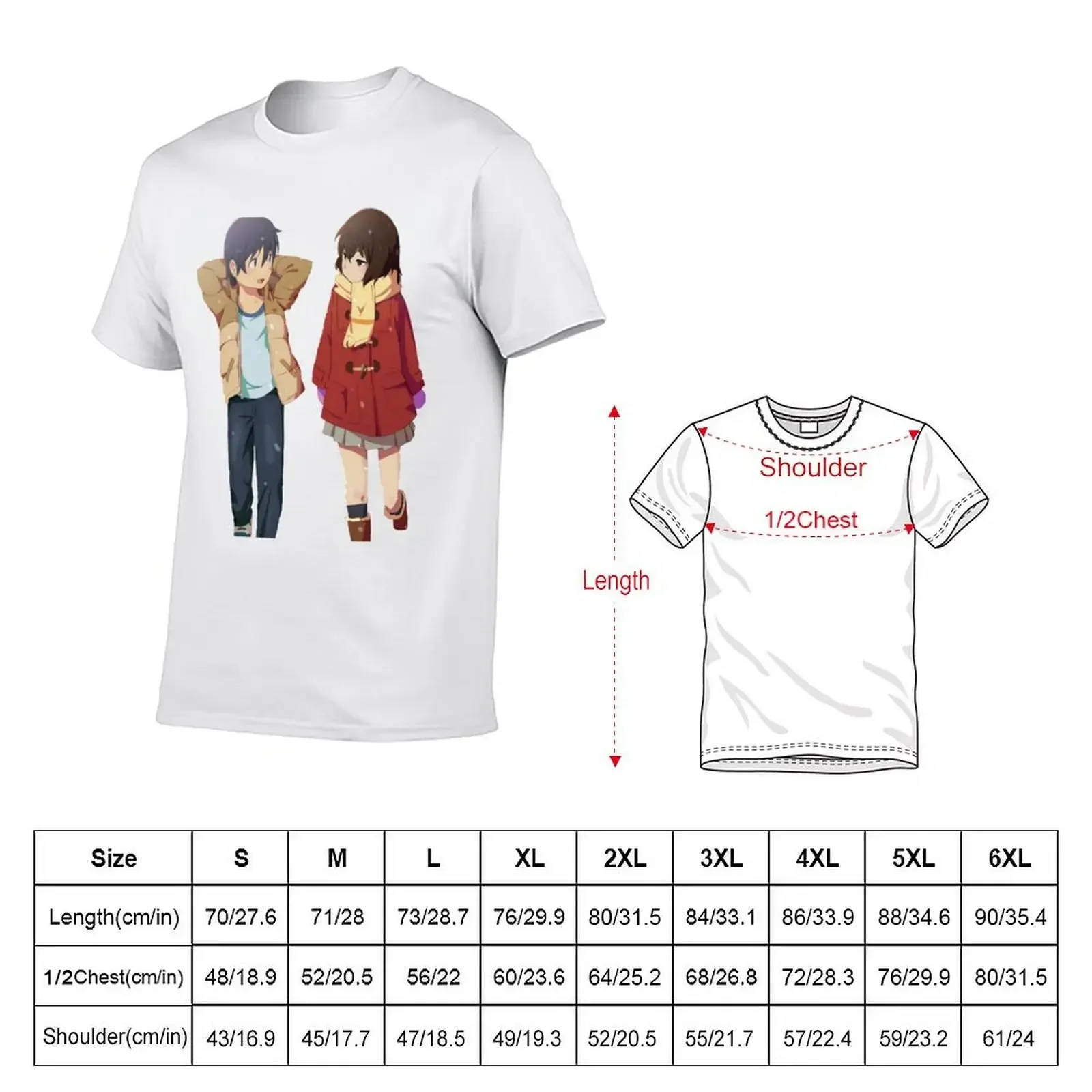 Kayo and Saturo fan art : Erased T-Shirt cute clothes graphic t shirts men clothes