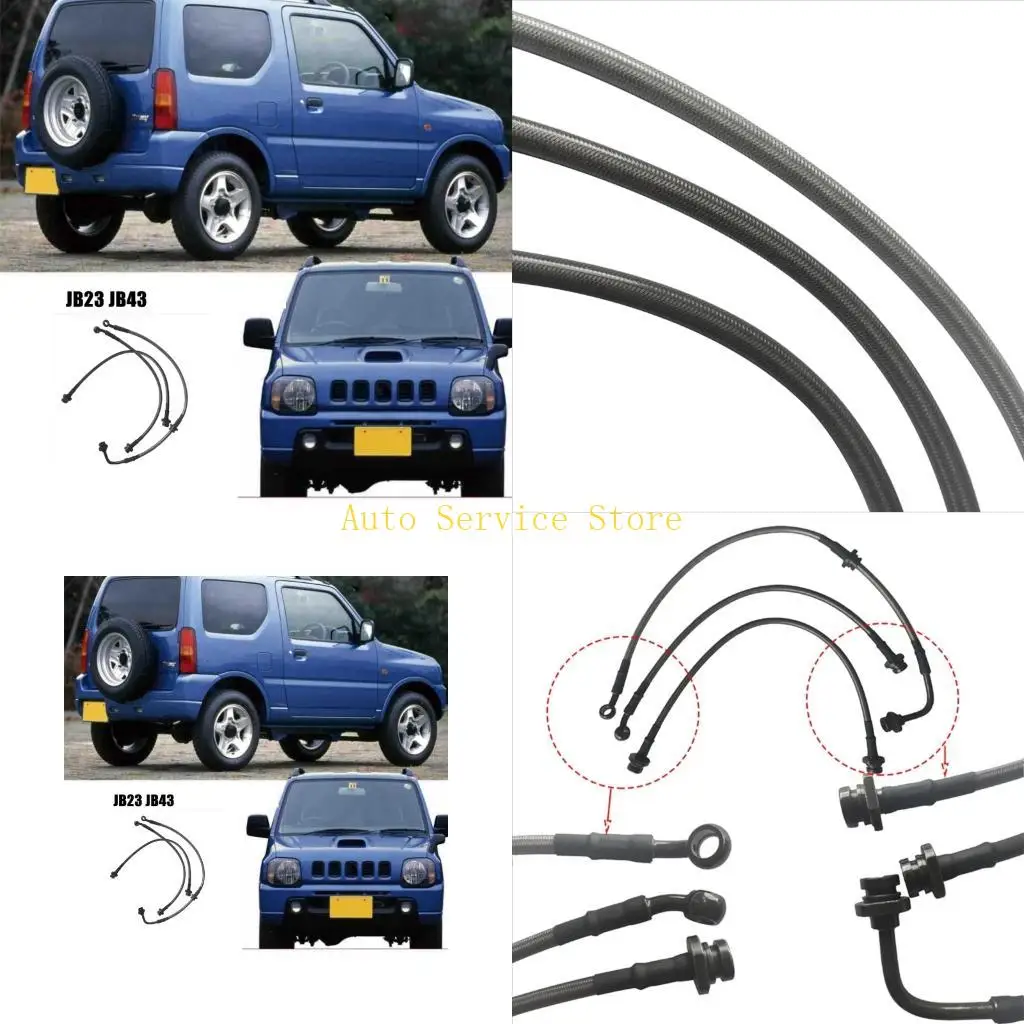

462A Heavy Duty Brake Hose Tube Upgrade For Jimny JB23 JB43 With Durability