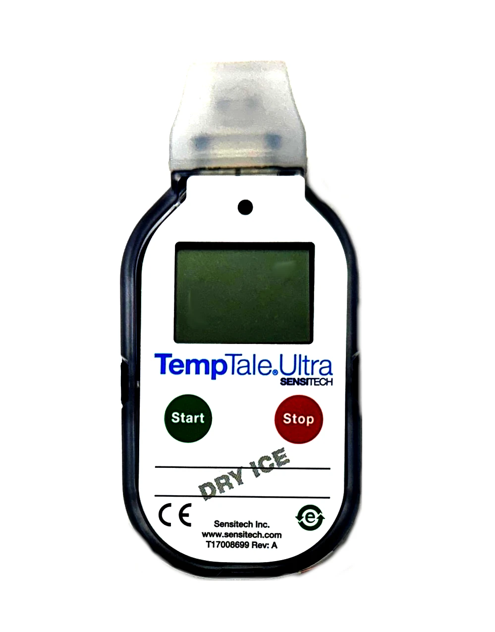 

Sensitech TempTale Ultra Dry Ice AMB Single Use Temperature Sensor with USB 20 Type-A Plug -50 to -15 Celsius for 55-days at 5