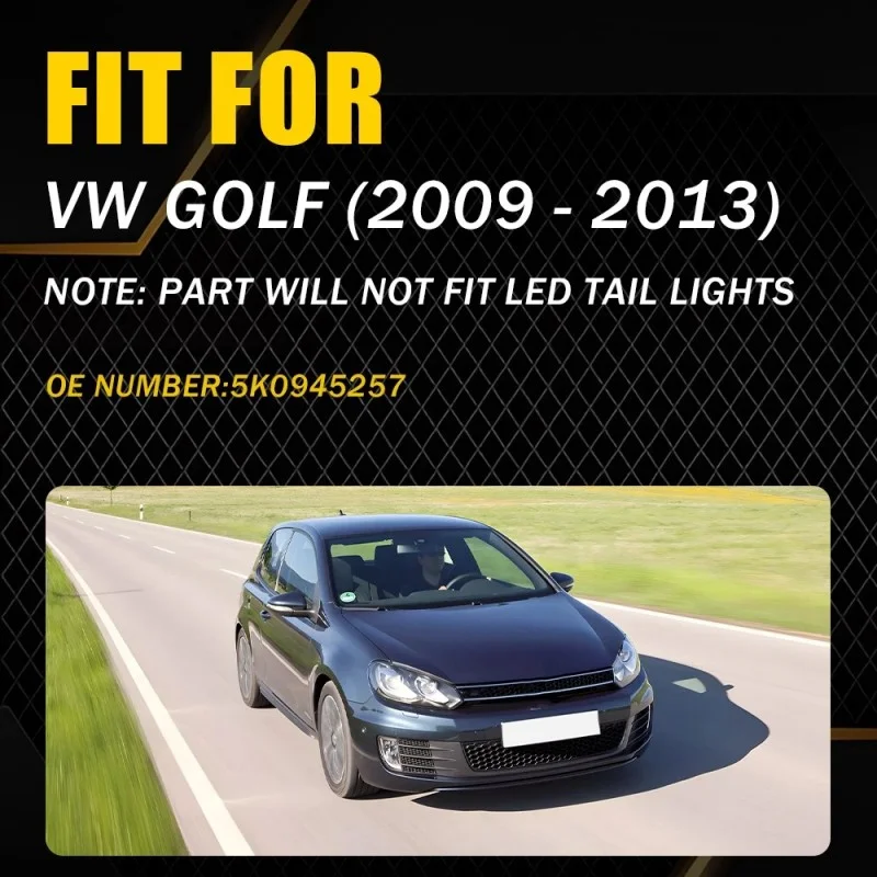 

1/2 шт. Держатель/Кронштейн для лампы заднего фонаря (правый/левый) для VW Golf 6 MK6 2009-2013, артикулы 5K0945258, 5K0945257