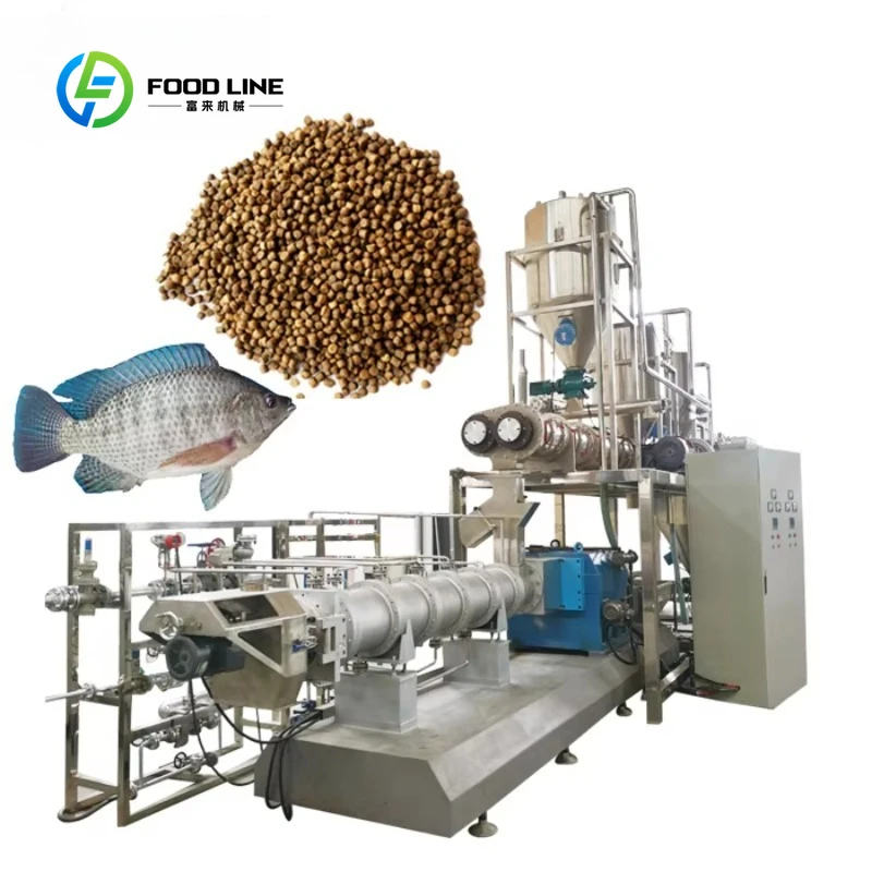Extrusora de Alimento Flotante y Hundido para Peces, Máquina Personalizada de Nueva Tecnología para la Producción de Alimento para Tilapia