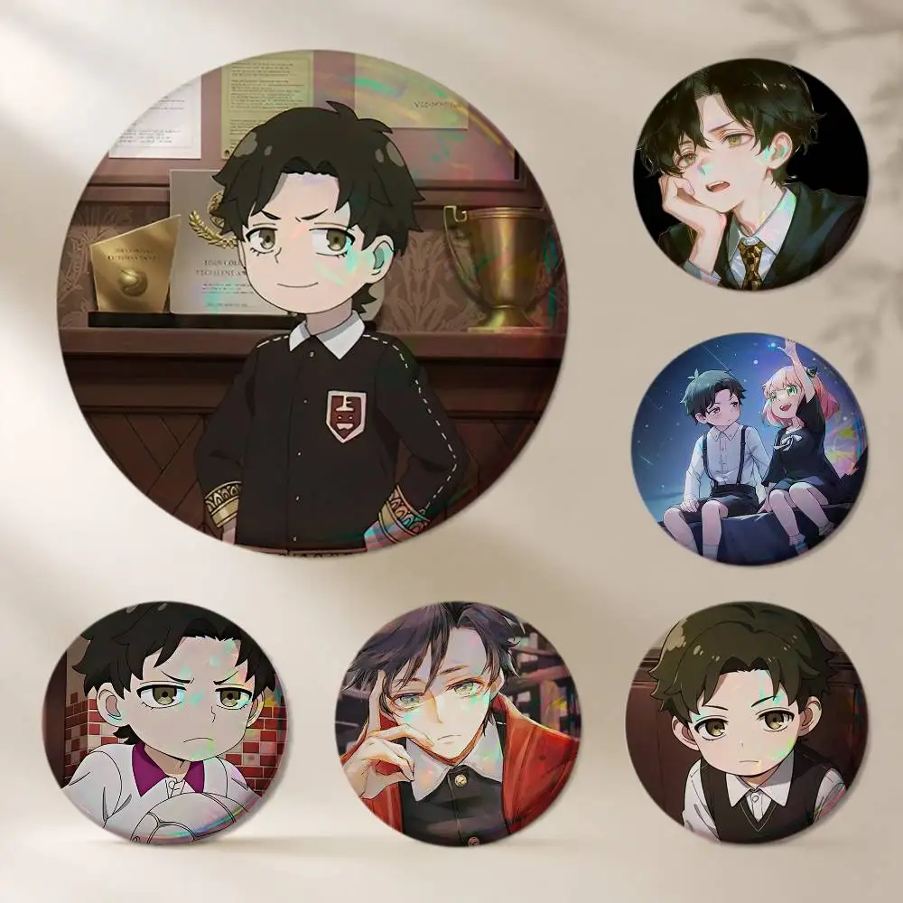 Damian Desmond from Spy Brooches Cartoon Badge Pins Backpack Hat Accessories Friend Gift