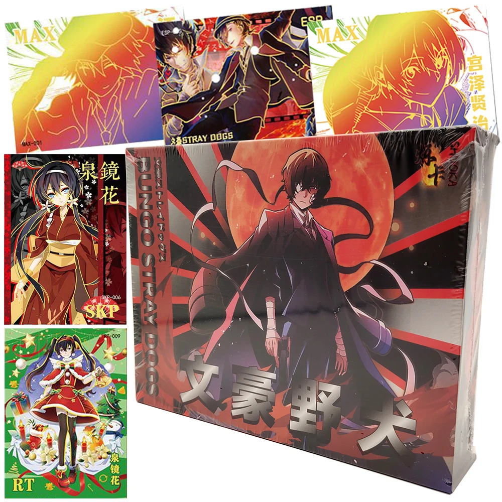 Bungo Stray Dogs Exquisite Craftsmanship Collection Card Children's Favorite Classic Fantasy Battle Anime Limited Character Card