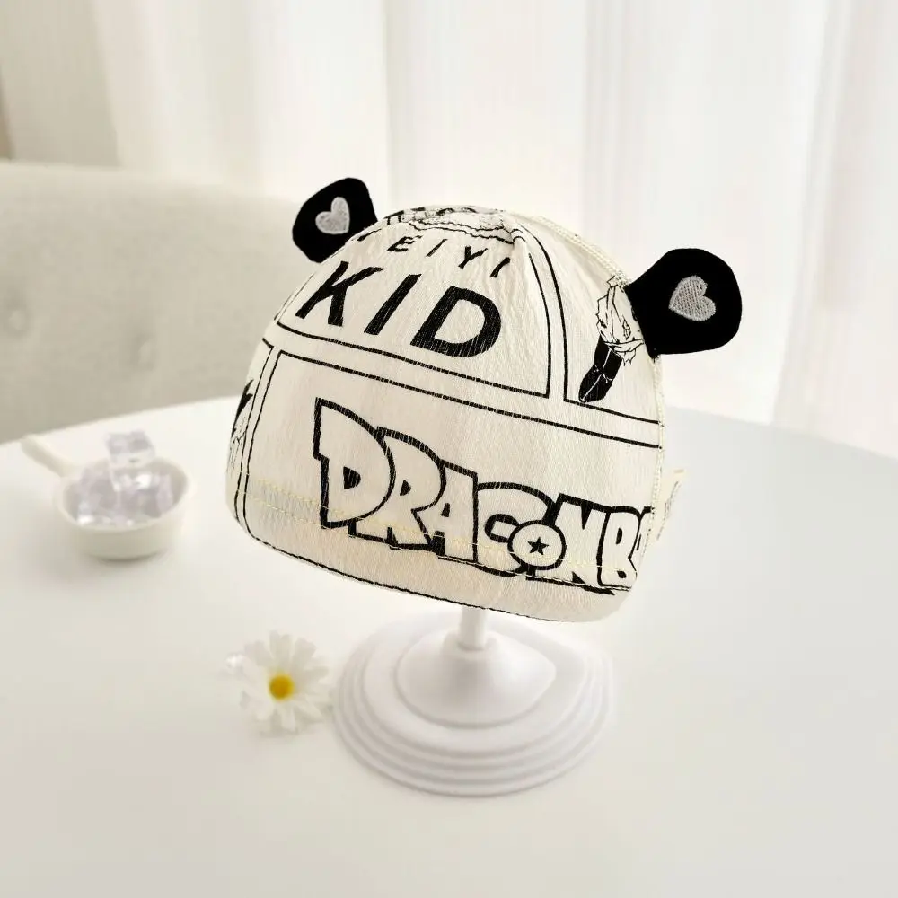 

Headwear Cotton Boneless Muslin Hat 0-3 Months Cartoon Baby Fetal Cap Elastic Soft Newborn Turban Hat Toddler