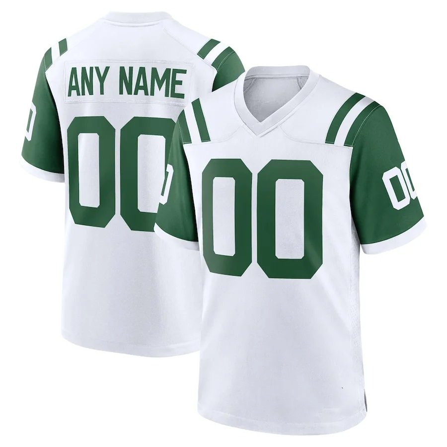 Personnalisé New York Broderie Jersey Amérique Jeu Footbball Jersey Personnalisé N'importe quel Nom Numéro Tous US Taille S-3XL