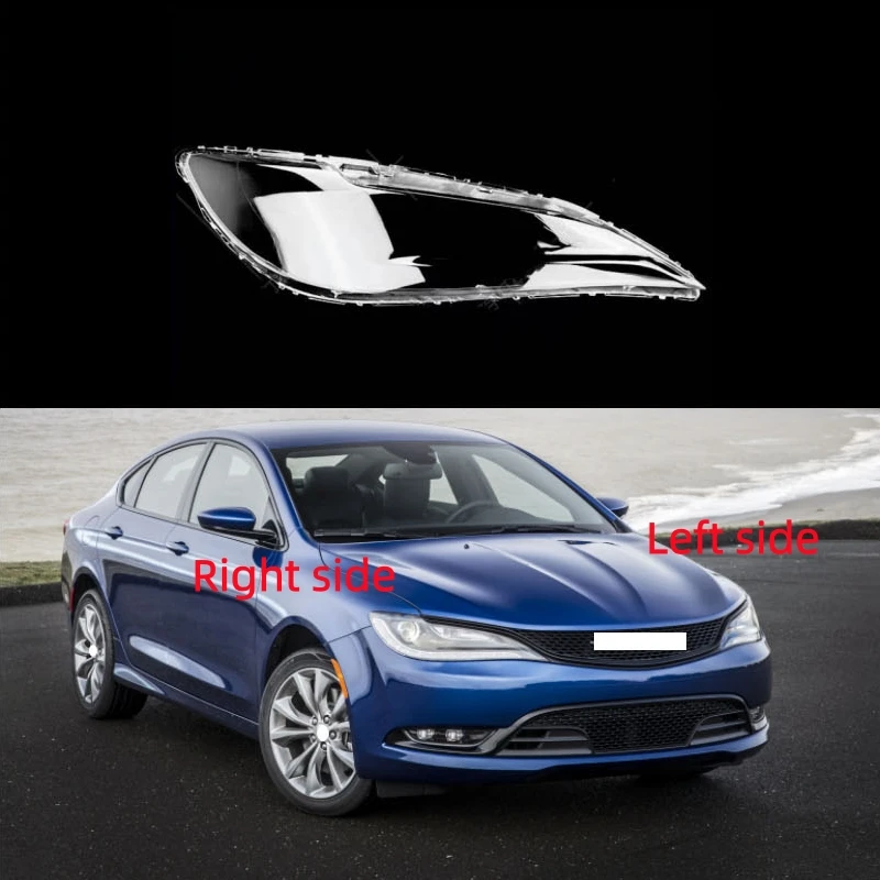 

Для Chrysler 200 2014 2015 2016 сменный автомобильный налобный фонарь объектив налобный фонарь крышка налобный фонарь стекло для фары