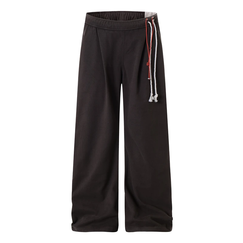 

Спортивные брюки GXFortune в американском стиле хип-хоп для мужчин и женщин, модные, для уличных танцев, с завязками на талии, прямые, повседневные, осенние, длинные.