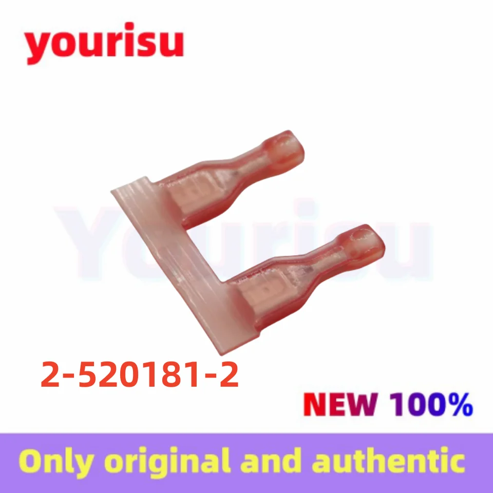 10-50pcs/Lot original 2-520181-2 25201812 4.75mm 187FASTON quick disconnect female terminal connector