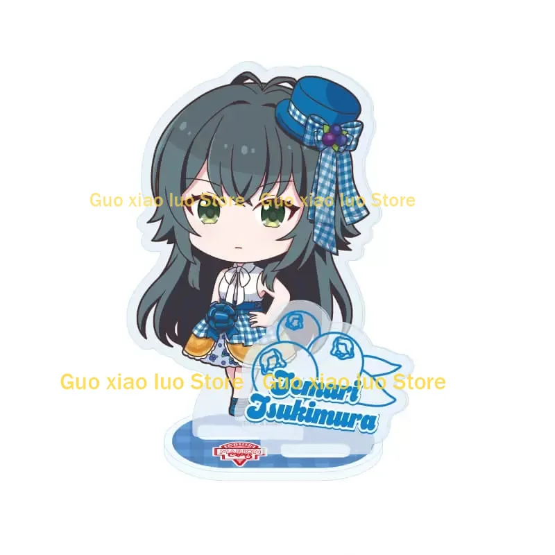 Guo Xiao Luo Anime Peripheral Store Gakuen iDOLM@STER Seira Otoshiro Yurika Todo Aoi Kiriya Mini Double insertion Acrylic Stand