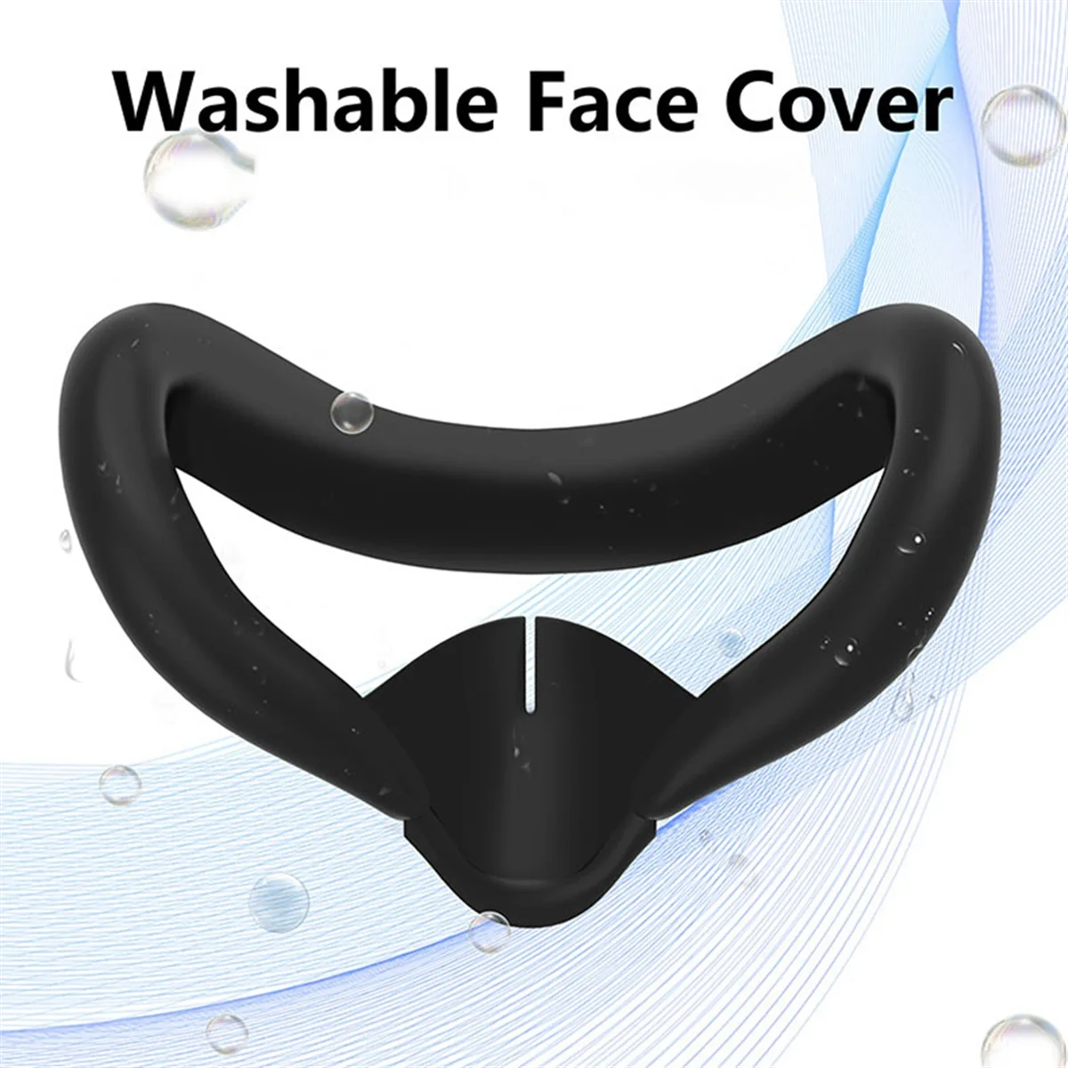 AD41-Couvercle facial et capuchon de protection d'objectif, masque facial anti-transpiration pour Meta Quest 3