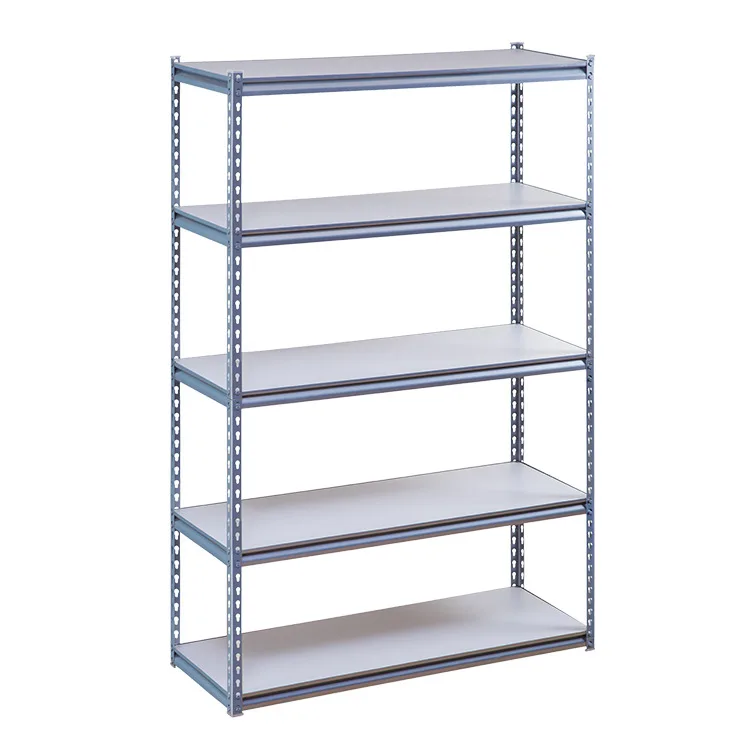 Uni-Silent Sliver Storage Rack 5 Layers Light Weight Warehouse Storage Shelf Boltless Racks for ZW-ZY5F