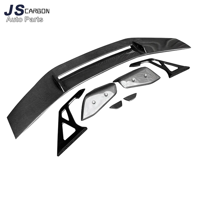 For BMW 4 series F32 G22 G26 M4 F82 G82 Carbon Fiber Tail fins Rear Spoiler Duckbill Car Wing Retrofit the rear wing body kit