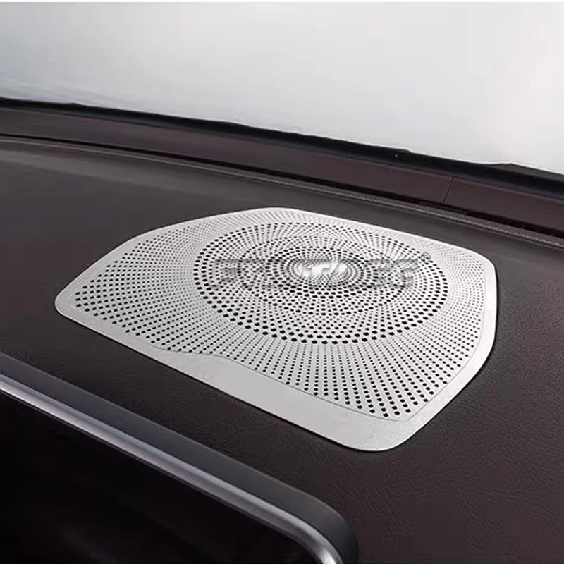 LHD Auto Dashboard Lautsprecher Abdeckung Aufkleber Trim Zubehör Für Mercedes-Benz C-Klasse W205 GLC X253 2016-2021