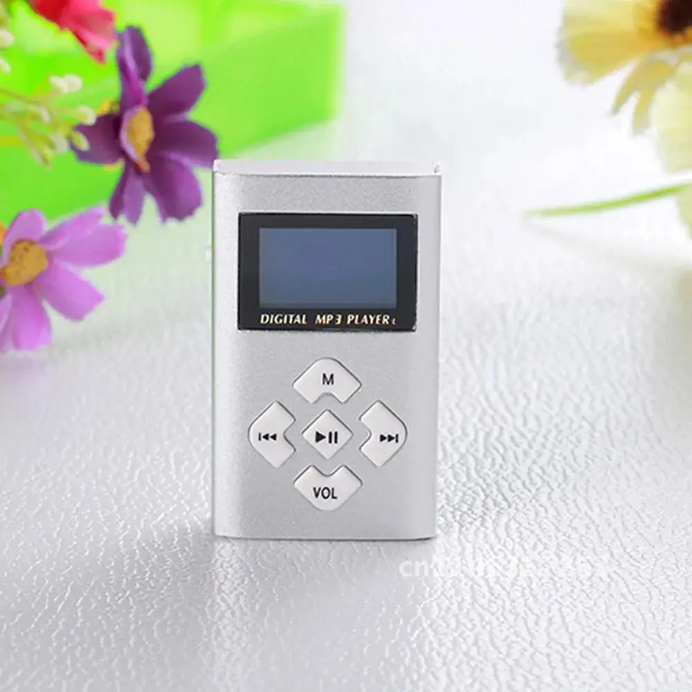 MP3 Music Player Mini Usb Clip Portable Lcd-scherm Ondersteuning 8Gb Micro Sd Tf Card Slot Digitale Mp3 Muziekspeler Dropshiping