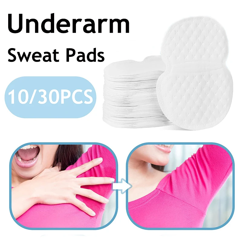 

10/30Pcs Underarm Dress Clothing Armpit Care Sweat Scent Perspiration Pad Shield Absorbing Deodorant Pads