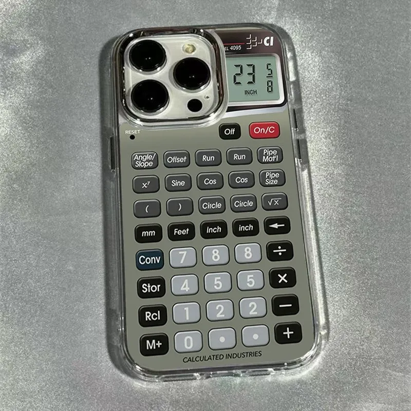 NeonCalculatorPatternPhoneCaseForGooglePixel109878A9AXLPro4G5GTransparentSoftSiliconeTPUBackCover