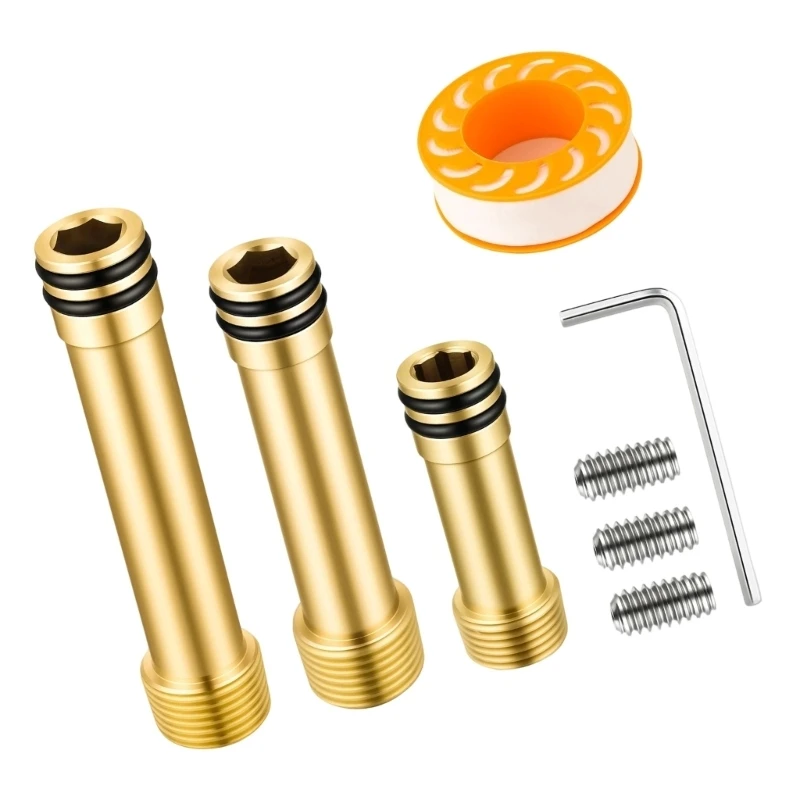  Reliable Shower Elbow Water Adapters with All Necessary Installation Tool Shower Elbow Supply Adapters for K-98350 Use