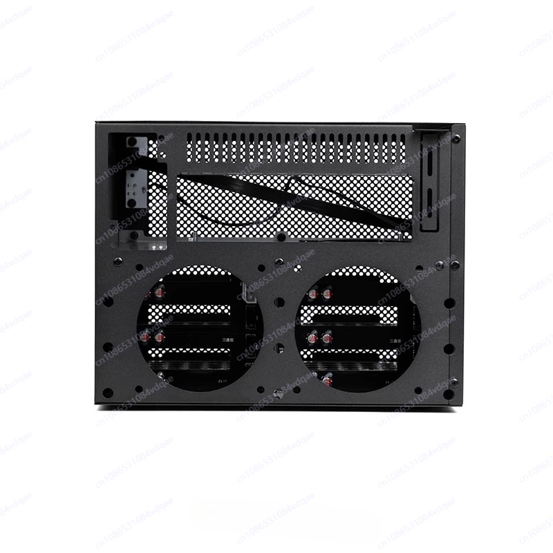 

Корпус для NAS на 6 дисков, материнская плата ITX, компактный корпус для самостоятельной сборки сервера хранения данных, компактный корпус AIO