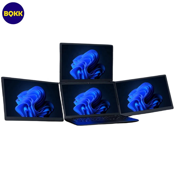

Custom LOGO Full HD Triple Laptop Display Screen Extender 13.3 Inch Portable Monitor with USB Type-C