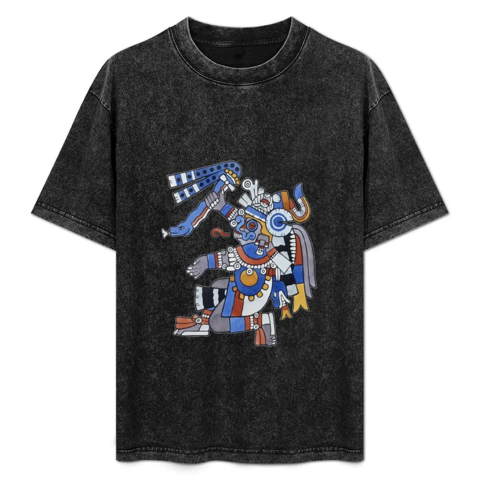 

Tlaloc - He Who Makes Things Sprout T-Shirt Comfortable Work Wear Tee