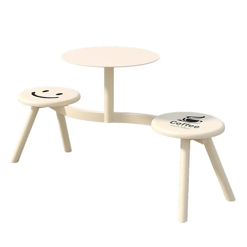 

Outdoor tables and chairs milk tea shop catering integrated leisure metal outside