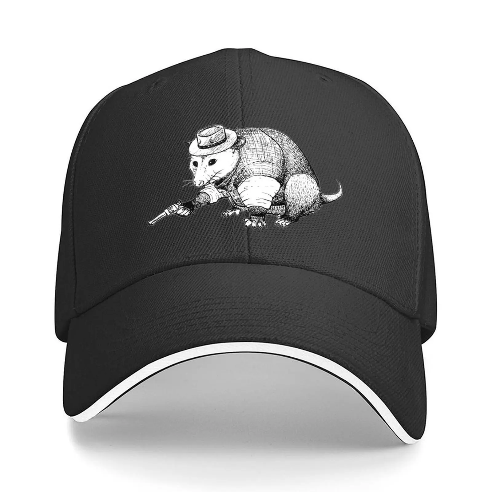 

Red Dead Opossum Baseball Cap tactical cap Cosplay Rave Sun Cap Golf Wear Men Women's