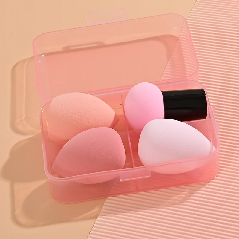 Soft Pro Foundation Cosmetic Puff Set Dry Wet Usable Makeup Tool Schwammpulver mit Box Magic Brushes Makeup