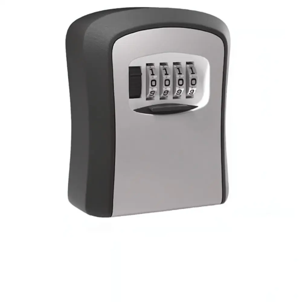 Outdoor Indoor Key Storage Safe Box For Peephole Mount Code Lock Security Organizer Durable Plastic Storage Unit