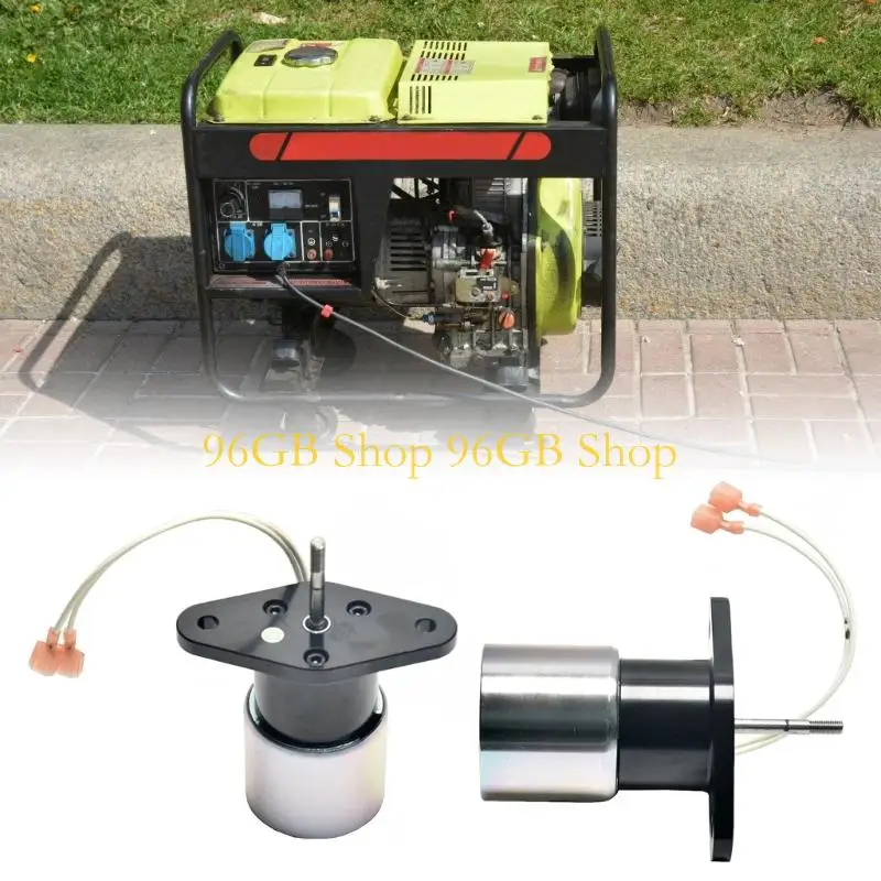 

96GB Fast Installation High Temperature Resistant Flameout Solenoid Valves Cutoff Actuator For Generator Engine Parts