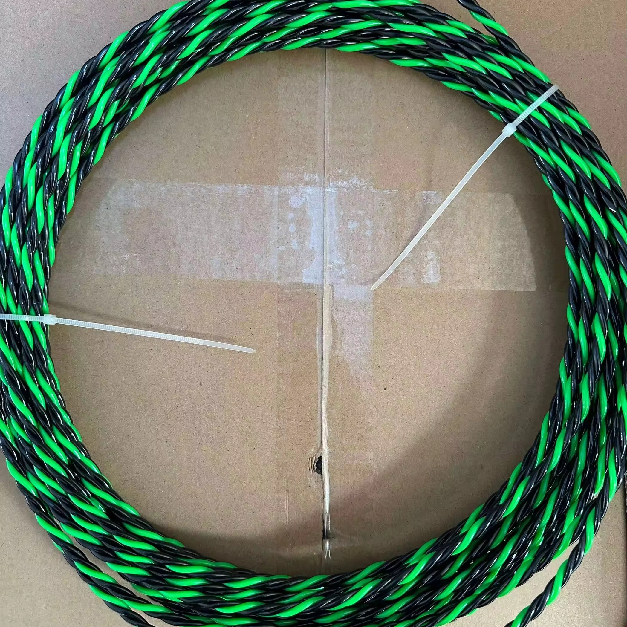 3 Wire PET Fish Tape 15M 6mm Cable Puller Electrician Wire Guider Puller Threader Threading Device