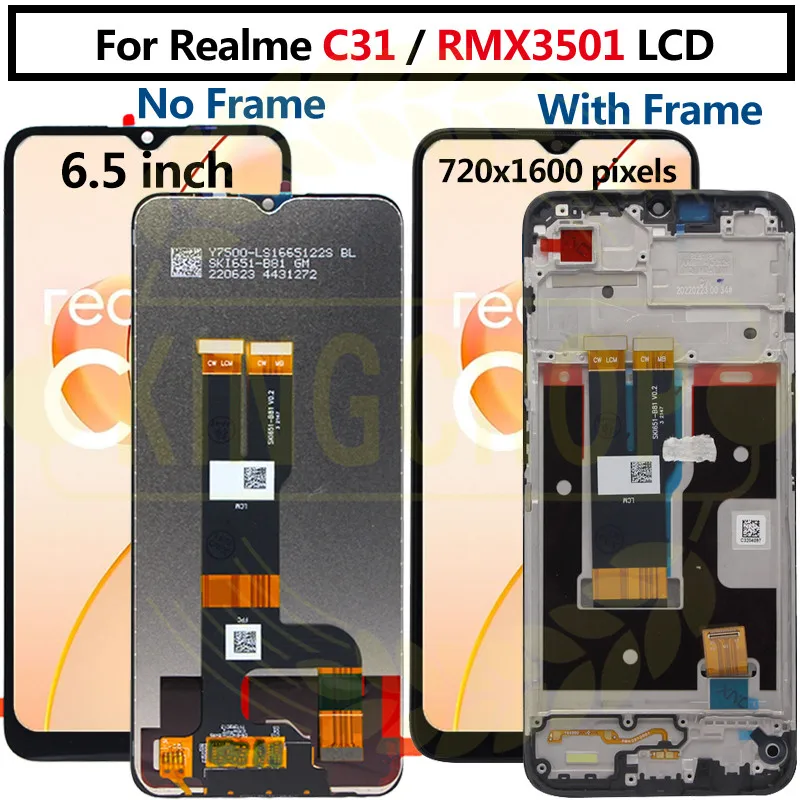 توصية وتحليل لشاشة LCD لجهاز Realme C31 من AliExpress