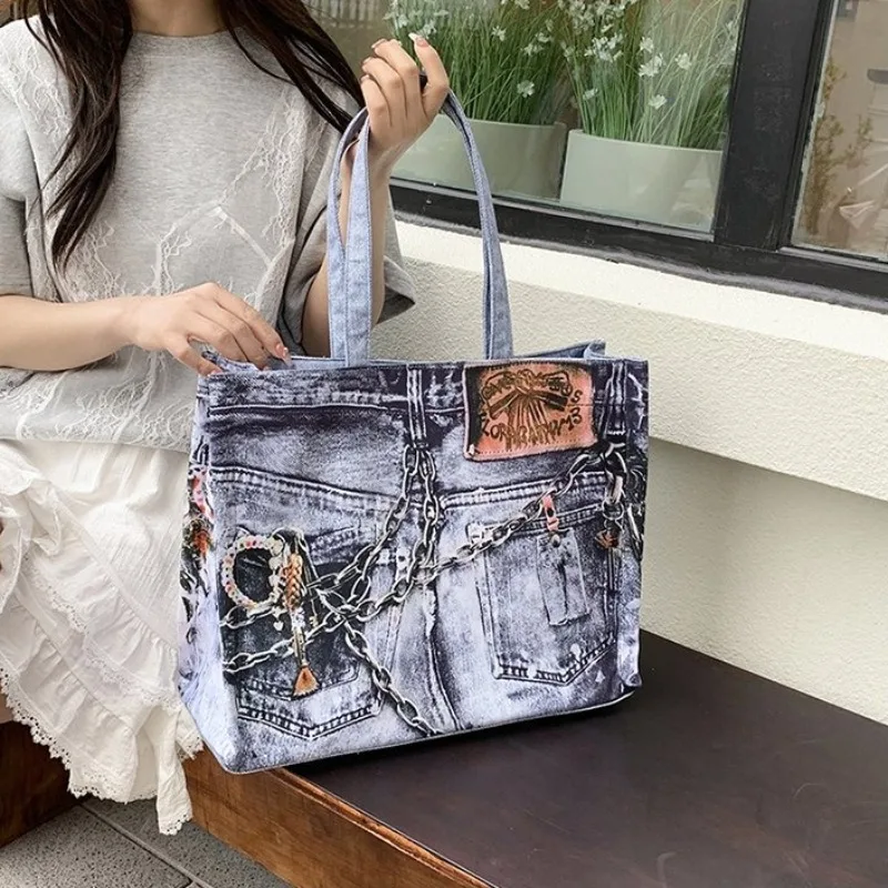 

Стильная вместительная сумка для подгузников, женская сумка-тоут для концертов и семейных прогулок, универсальная, изысканная, элегантная, для поездок на работу