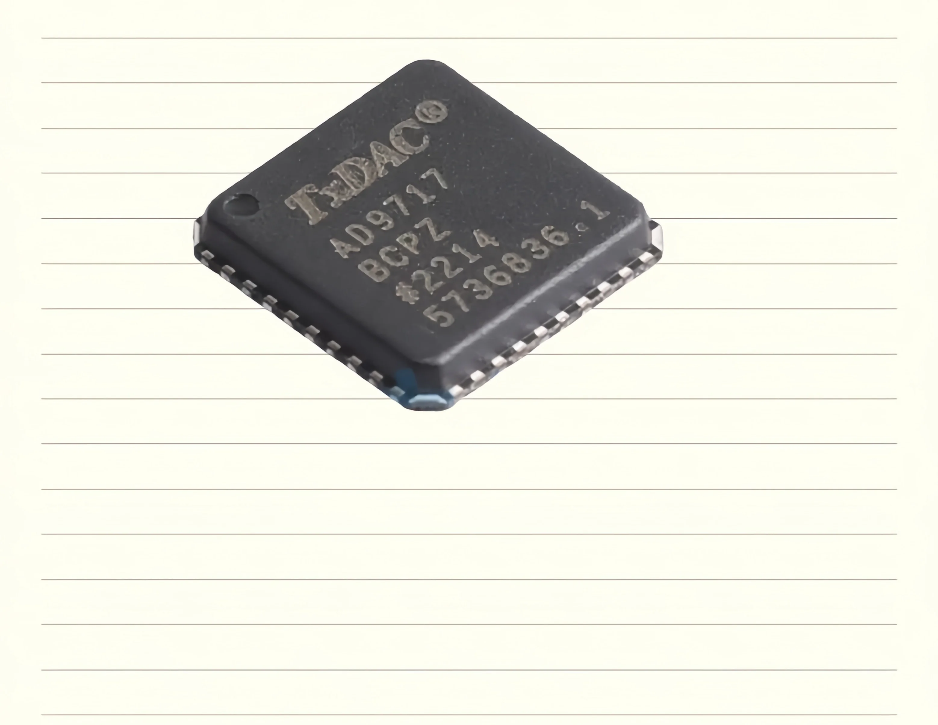 AD9715BCPZ AD9716 AD9717 Package LFCSP40 Digital to Analog Converter Dual Channel 8/10/12/14 Bit Low Power Digital to Analog Con