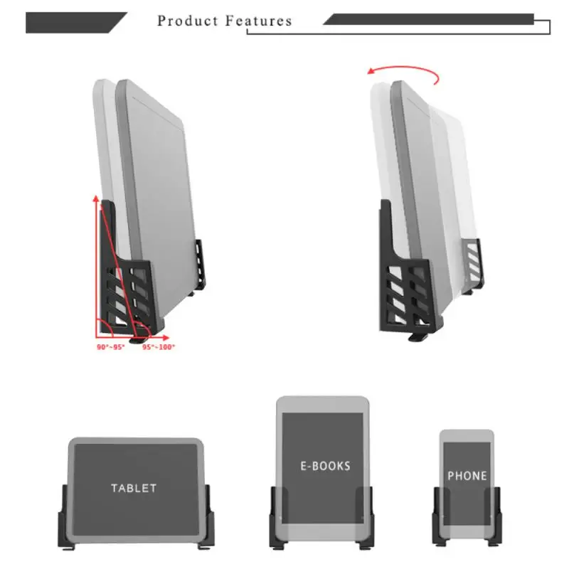 Tablet Wall Mount Stand Telefoonhouder Verstelbare standaardbeugel Tabletaccessoires ﻿