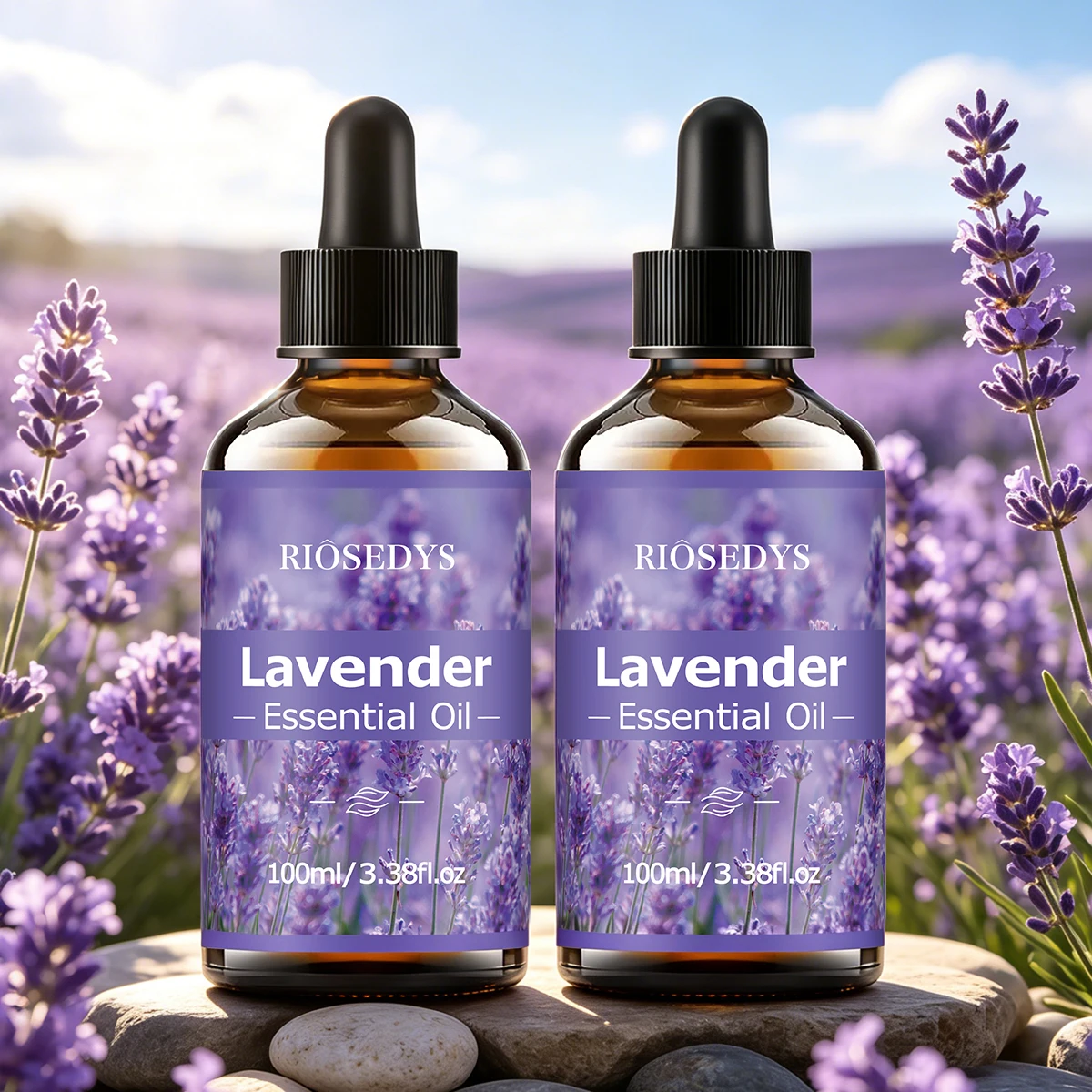 100ml LAVENDER ESSENTIAL OIL Suitable for massage and skincare, deeply nourishes and moisturizes, and improves skin condition.