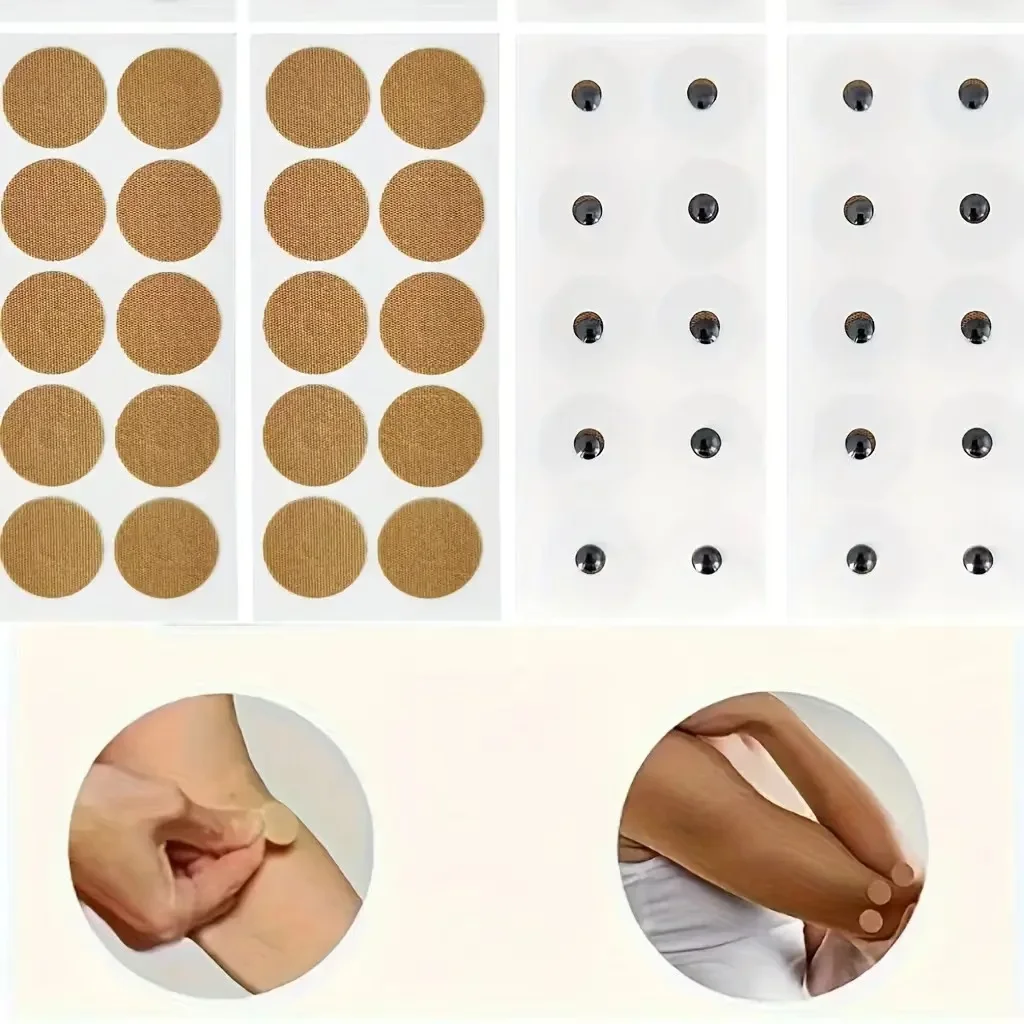 100 Stück Magnetpflaster, 600 Gauss, für Massage und Körperpflege. – Detail 2