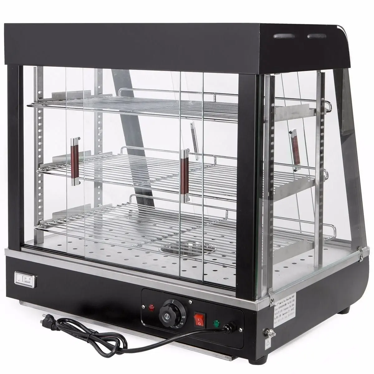 Commercial 3-Tier Food Warmer W/27